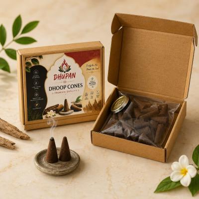 Dhupan Natural Dhoop Cone - 20 Cones